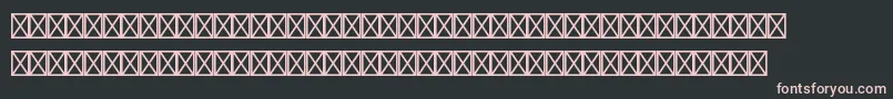 GamepiltstdFrenchcards Font – Pink Fonts on Black Background