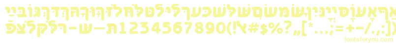 BenzionhebrewttBold Font – Yellow Fonts