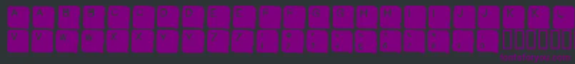SkanheadLite Font – Purple Fonts on Black Background