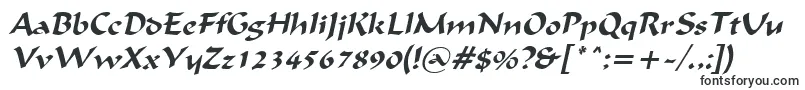 Шрифт IgnaciousItalic – дизайнерские шрифты