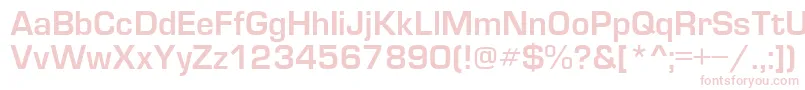 EvropaB Font – Pink Fonts on White Background