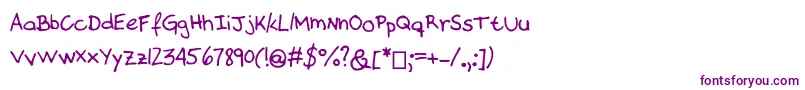 AlmostThere Font – Purple Fonts