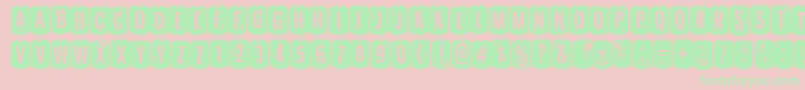 Más sobre la fuente NyxaliRegular fuente NyxaliRegular – Fuentes Verdes Sobre Fondo Rosa