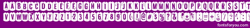 More about NyxaliRegular Font NyxaliRegular Font – White Fonts on Purple Background