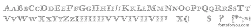 ImprentaRoyalNonpareilTrash Font – Gray Fonts