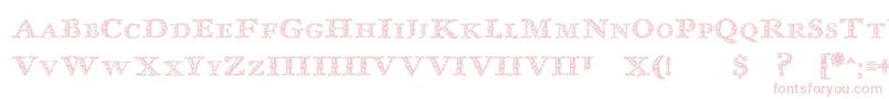 ImprentaRoyalNonpareilTrash Font – Pink Fonts