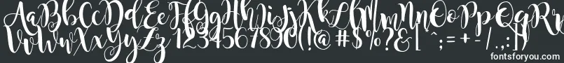 MagnoliaSky Font – White Fonts