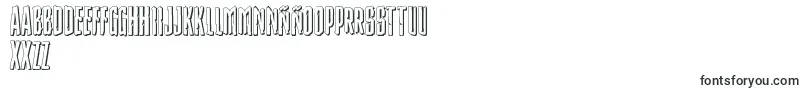 Шрифт Strangerdanger3D – баскские шрифты