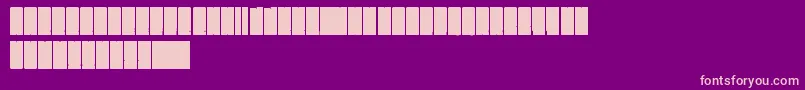 FatShanghai Font – Pink Fonts on Purple Background