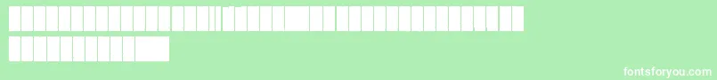 FatShanghai Font – White Fonts on Green Background