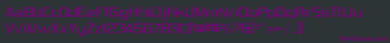 VibrocenVibrocen3 Font – Purple Fonts on Black Background