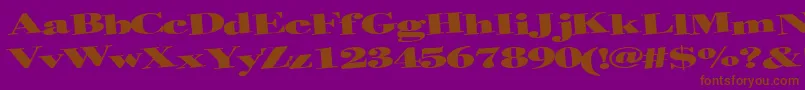 More about Helterskelter Font Helterskelter Font – Brown Fonts on Purple Background