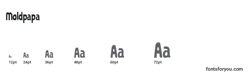 Moldpapa Font Sizes