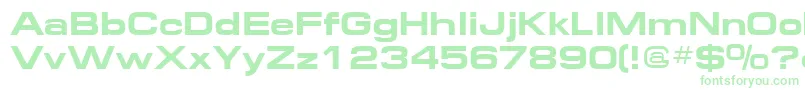 フォントFederation2 – 緑のフォント