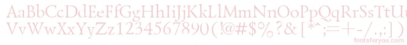 LazurskyPlain.001.001 Font – Pink Fonts on White Background