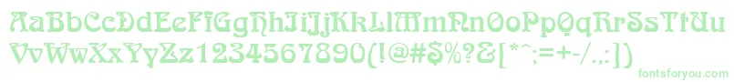 QtarniebRegular Font – Green Fonts