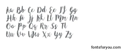 Review of the AngelineVintageDemo Font