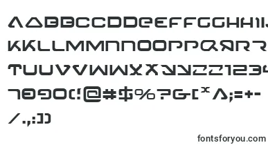 4114Blaster font – Fonts Starting With 4