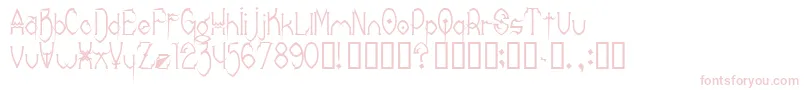 DonreesClaws Font – Pink Fonts on White Background