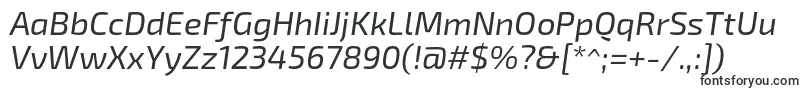 Exo2.0Italic-fontti – Fontit Adobe Readerille