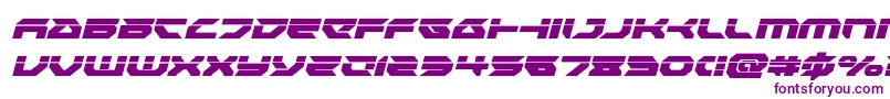 Шрифт Royalsamurailaserital – фиолетовые шрифты