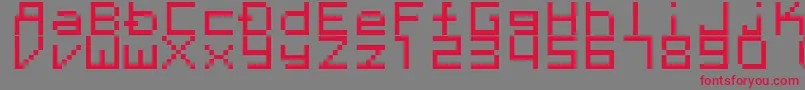 Подробнее о шрифте Megaten20xx Шрифт Megaten20xx – красные шрифты на сером фоне