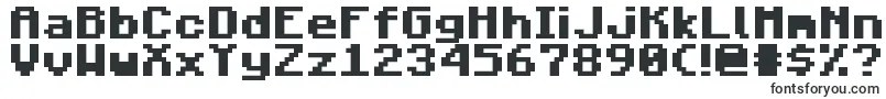 Шрифт MojangBold – толстые шрифты