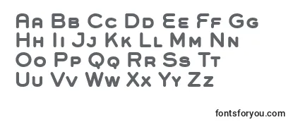 GroverCapsBold-fontti