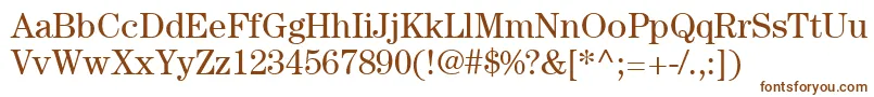 ItcCenturyLtBook Font – Brown Fonts