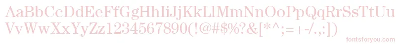 ItcCenturyLtBook Font – Pink Fonts