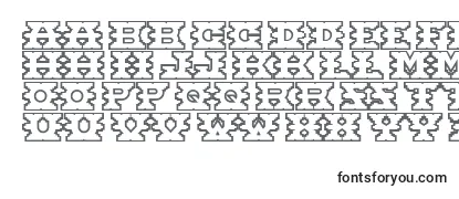Обзор шрифта Montezuma