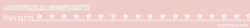 ButoxTrial Font – White Fonts on Pink Background