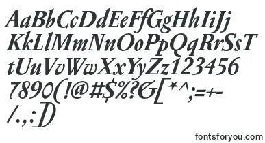 PentagrammeBolditalic font – romantic Fonts