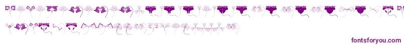 JugendstilFlowersFree Font – Purple Fonts