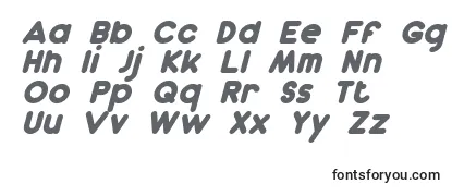 DunkinItalic-fontti