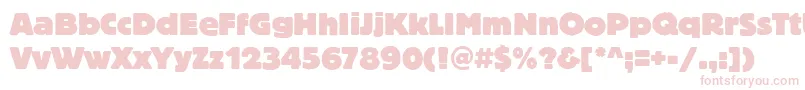 BoulderBold Font – Pink Fonts