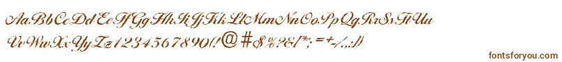 BallantinesantiqueBold Font – Brown Fonts on White Background