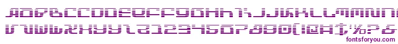 InfinityFormulaGradient Font – Purple Fonts on White Background