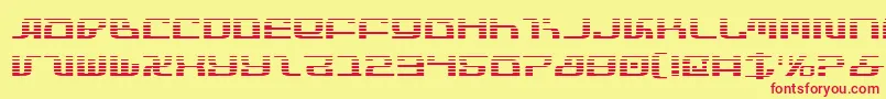 InfinityFormulaGradient Font – Red Fonts on Yellow Background