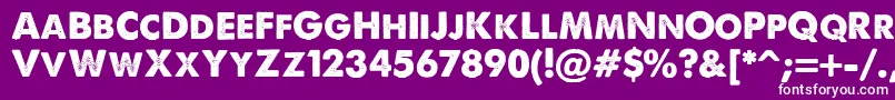 More about ALoveOfThunder Font ALoveOfThunder Font – White Fonts on Purple Background