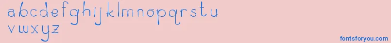 fuente Zeamayseverta – Fuentes Azules Sobre Fondo Rosa