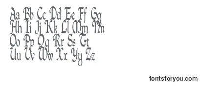 Quillperpendicularcondensed Font