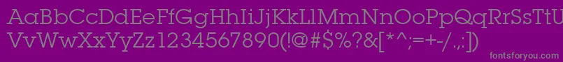 En savoir plus sur la police Lubalingraitctee Police Lubalingraitctee – polices grises sur fond violet
