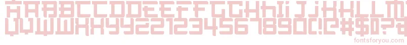 NotTheFarEast Font – Pink Fonts on White Background