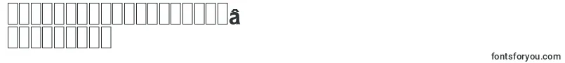 RoundestserialBold-Schriftart – hebräische Schriften