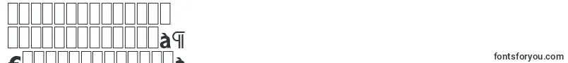 フォントRoundestserialBold – シンハラ文字
