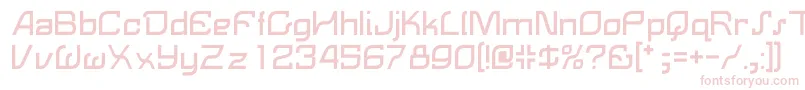 LemonRegular Font – Pink Fonts on White Background