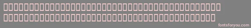 Latinopalswashsh Font – Pink Fonts on Gray Background