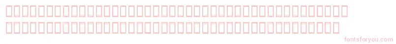 Latinopalswashsh Font – Pink Fonts on White Background