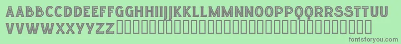 Lgfelucidartitularesreg Font – Gray Fonts on Green Background